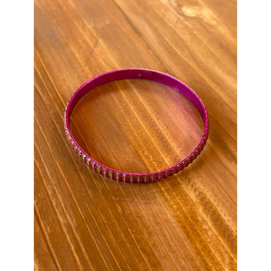 Pink Rhinestone Bangle 1PC