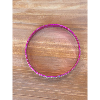 Pink Rhinestone Bangle 1PC