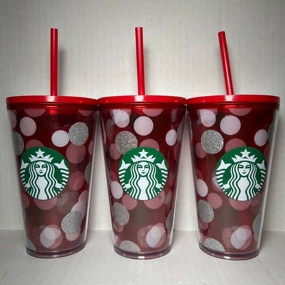 Starbucks Christmas Insulated Tumbler with Lid and Straw