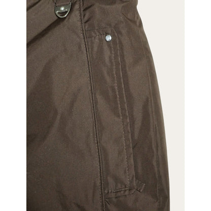 Brown Youth Snow Pants Size 14/16 Adjustable Waist 100% Polyester Waterproof Winter Gear