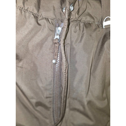 Brown Youth Snow Pants Size 14/16 Adjustable Waist 100% Polyester Waterproof Winter Gear