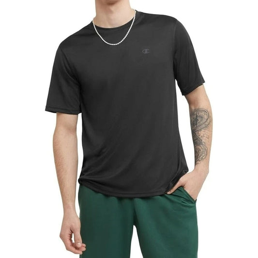 Champion men's clothing Double Dry Tee Black