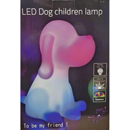 Puppy Dog Color Changing LED Night Light for Kids Room Nursery Bedtime Lamp