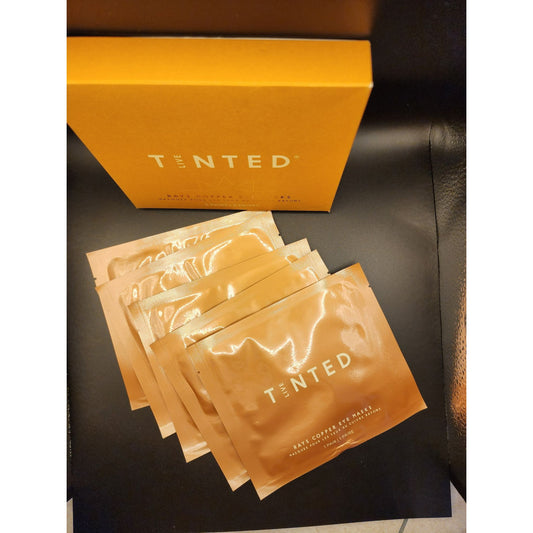 Live Tinted Rays Copper Eye Masks  Hydrating Under Eye Patches For Brightening & Soothing  5 Pairs skincare