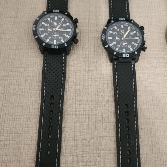 Mens GT F1 Grand Touring Sports Watch Quartz Analog Silicone Band