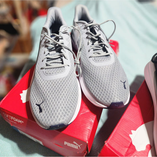 Puma Transport SoftFoam+ Men's Running Shoes Gray