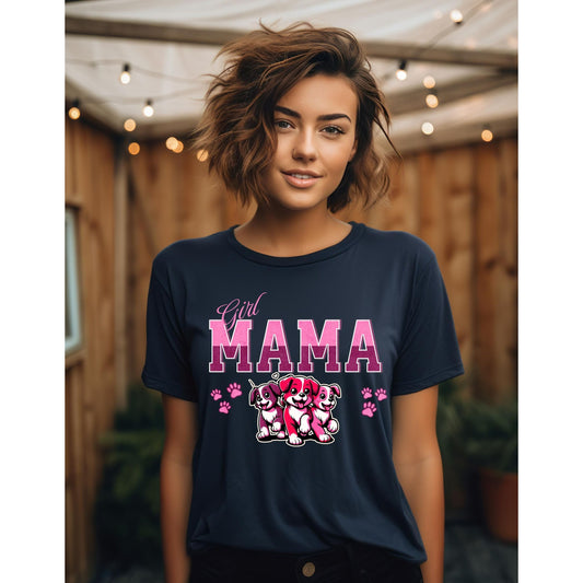 Dog Mama Graphic Tee For WOMENS T-Shirt
