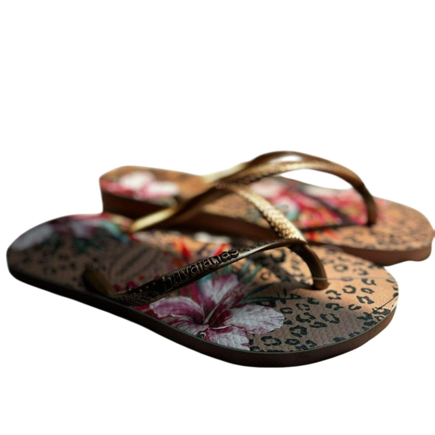 Havaianas Girls Floral Leopard Print