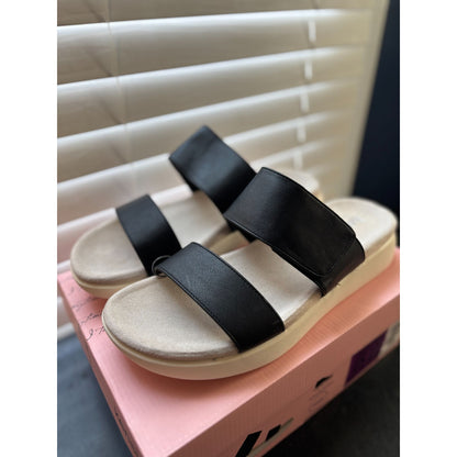 Kensie Jipsy Ladies Black Slide Sandals