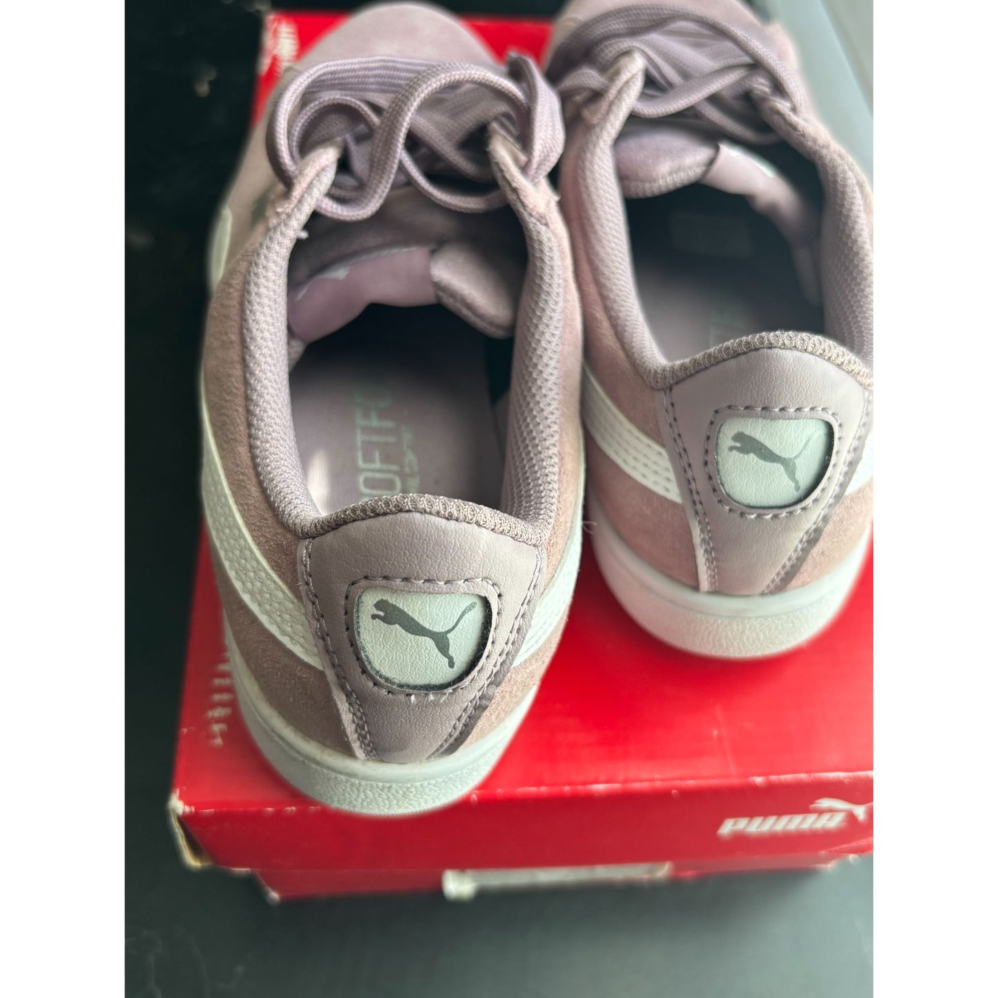 Puma Womens Suede SoftFoam+ Sneakers
