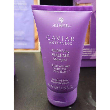 Alterna Caviar Anti-Aging Multiplying Volume Essentials Kit For Fine Hair