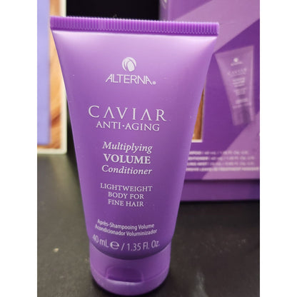 Alterna Caviar Anti-Aging Multiplying Volume Essentials Kit For Fine Hair