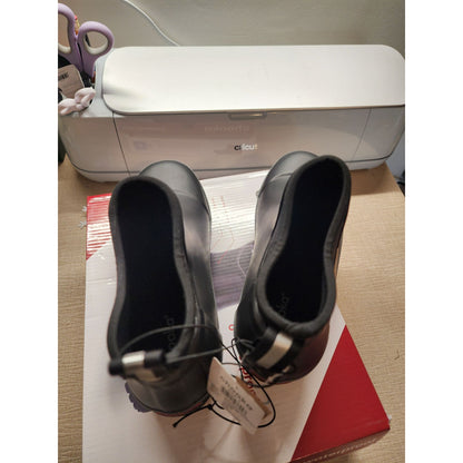 Chooka Women's Waterproof Ankle Rain Boots Black 8