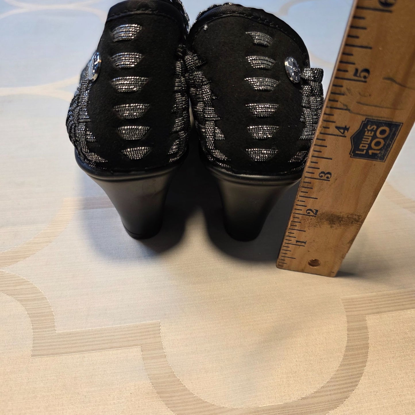 Bernie Mev Amelia Black Women’s NIB Woven Bootie Size 40EU/9.5-10US
