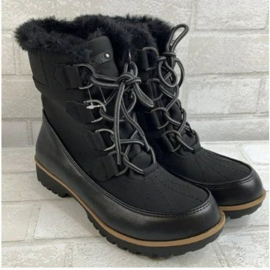 JBU by Jambu Women's Maldive Weather Ready Ankle Boot (Black)
