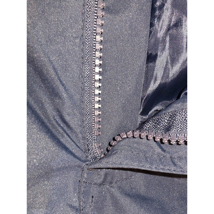 Mens Navy Waterproof Snow Pants With Reinforced Knees Adjustable Waist & Zippered Pockets
