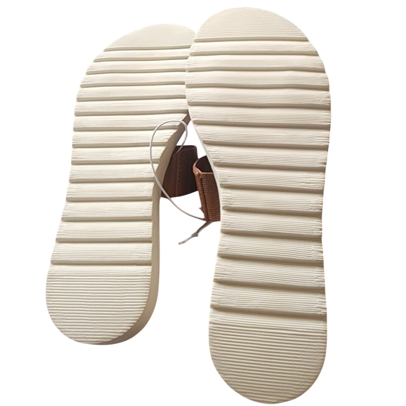 Kensie Women's Elena Cognac Sandals With Arch Support & Adjustable Strap