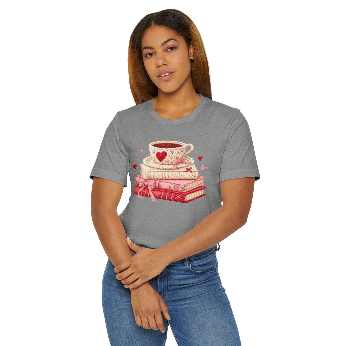Cozy Book Lover Graphic Tee In Various Colors