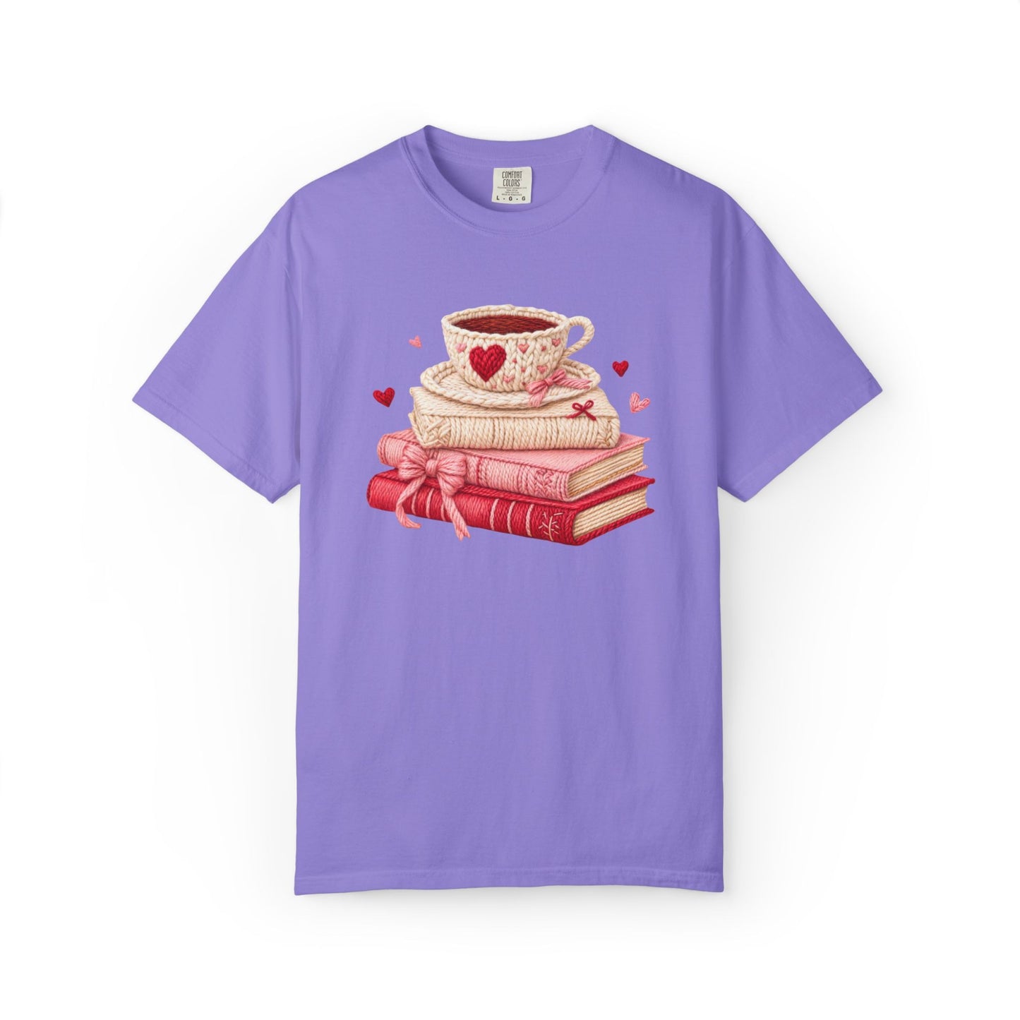 Cozy Book Lover Graphic Tee In Various Colors