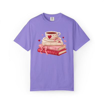 Cozy Book Lover Graphic Tee In Various Colors