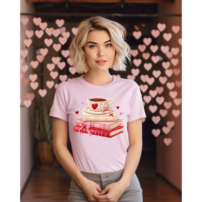 Cozy Book Lover Graphic Tee In Various Colors