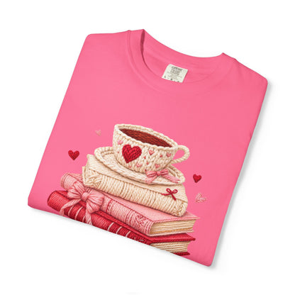 Cozy Book Lover Graphic Tee In Various Colors
