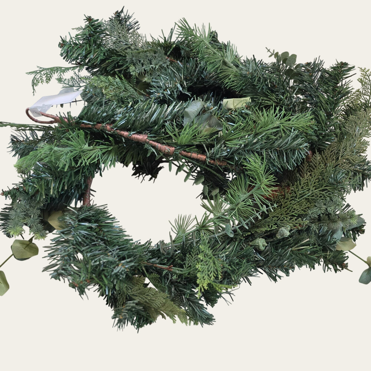 Ashland Cypress Pinecone & Eucalyptus Garland 6 Ft Artificial Greenery Holiday Decor