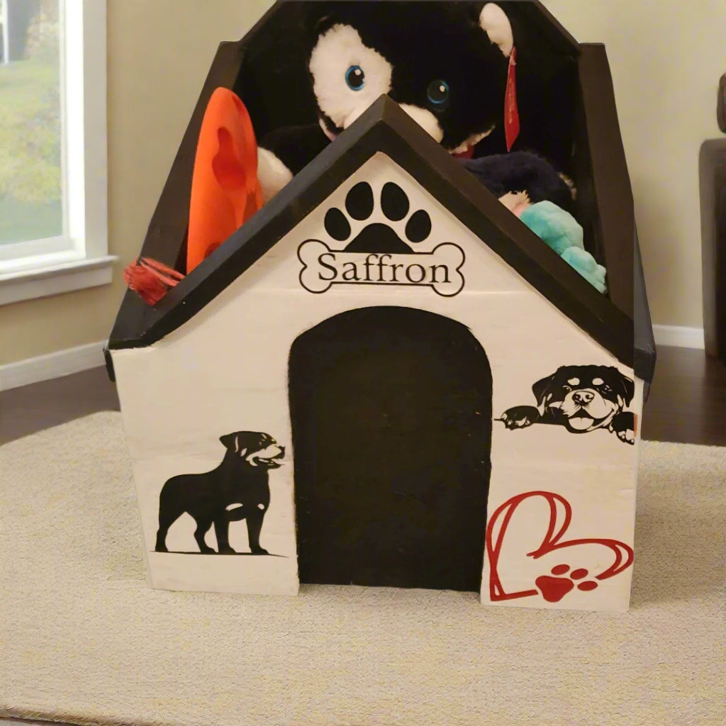 Personalized dog toy box, Custom dog toy box, Custom dog toy bin, Wooden dog toy box, Dog toy box with name, Pet toy storage, Dog toy holder, Dog toy organizer