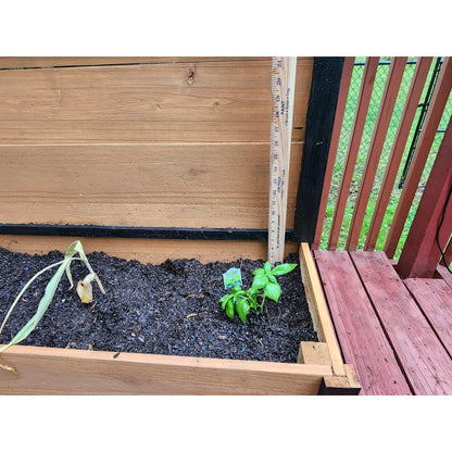Handcrafted Cedar wood Planter Box with Trellis | Rustic Charm for Gardens & Patios | Gift | Spacious Double Design | Eco-Friendly |2-Tier Raised
