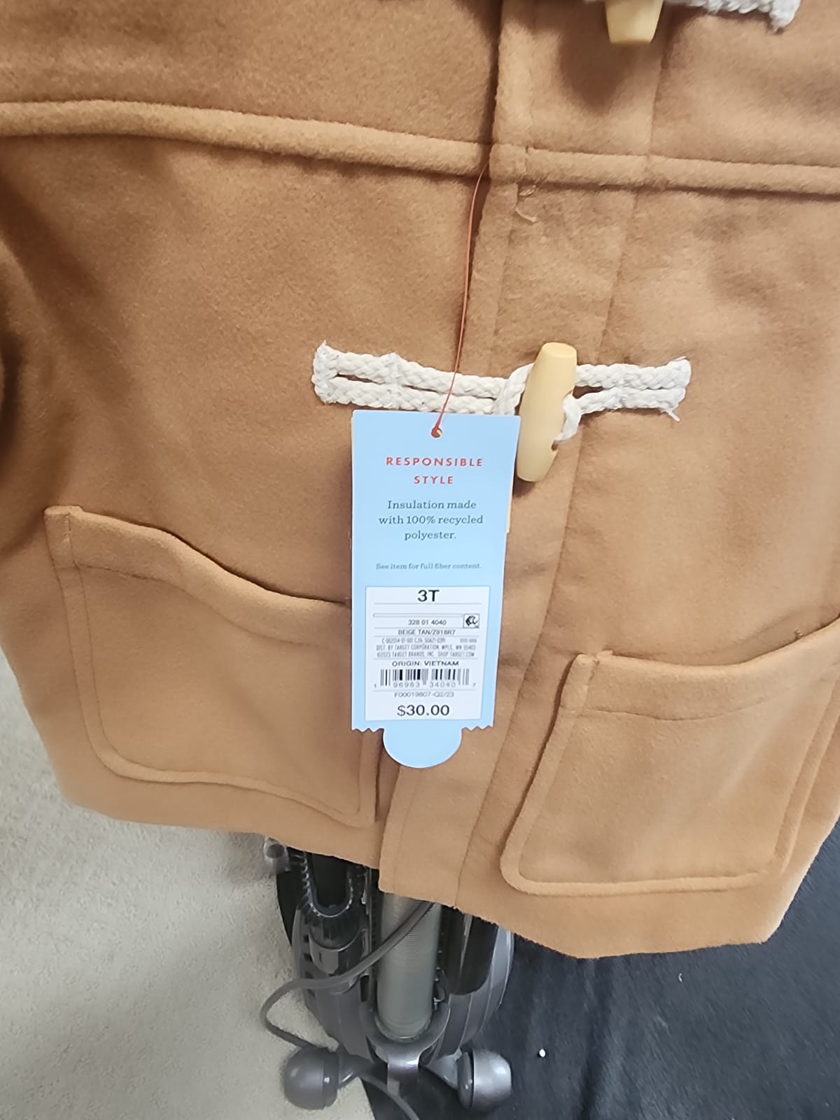Solid Camel Kids Jacket - Cat & Jack
