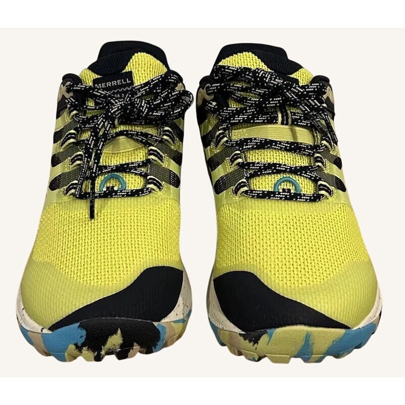 New Merrell Women's Antora 3 Trail Running Shoes in Celery size 10