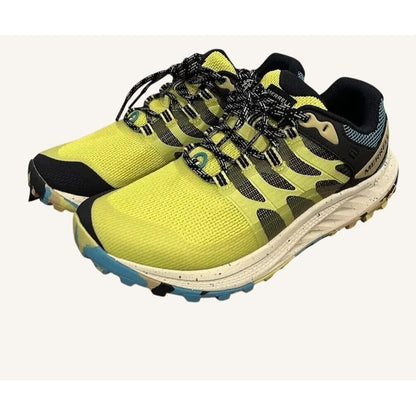 New Merrell Women's Antora 3 Trail Running Shoes in Celery size 10