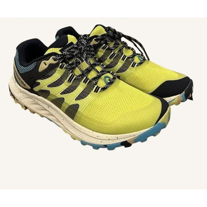 New Merrell Women's Antora 3 Trail Running Shoes in Celery size 10