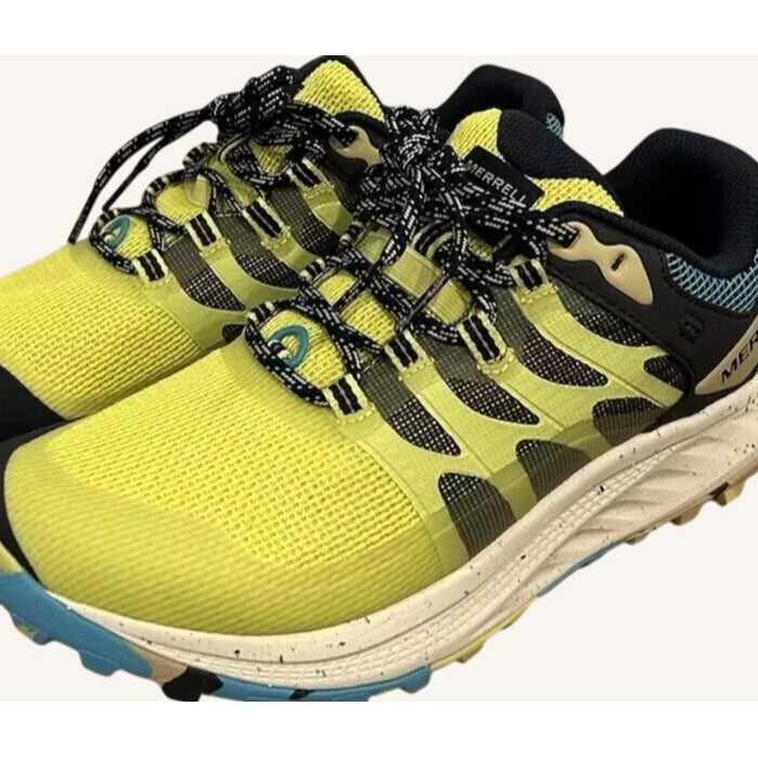 New Merrell Women's Antora 3 Trail Running Shoes in Celery size 10