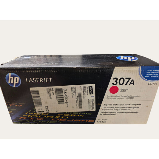 HP LaserJet 307A Magenta Print Cartridge CE743A For CP5225 Printer High Yield Toner