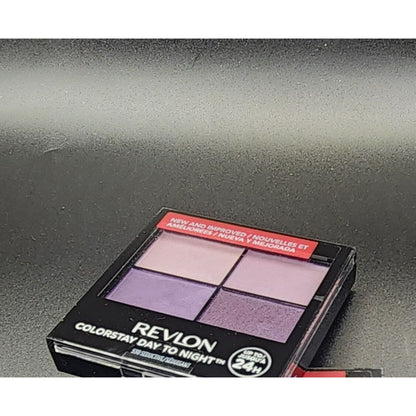 Revlon ColorStay Day to Night Eyeshadow Quad – Seductive (530) | 4-Color Palette