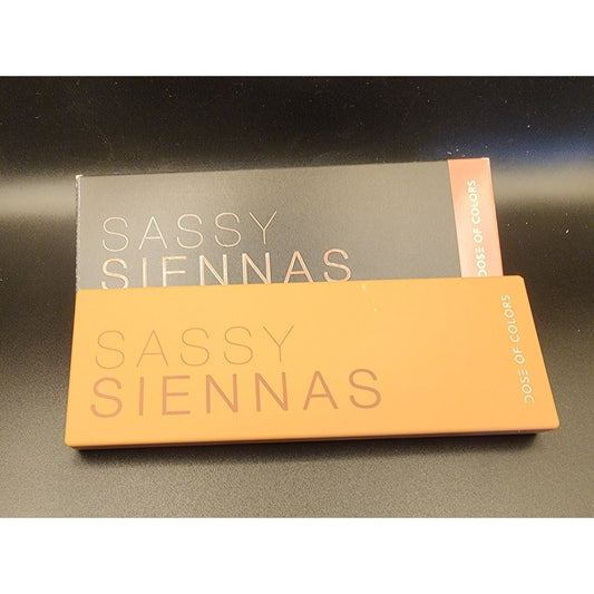 Dose of Colors Sassy Siennas Eyeshadow Palette 5  Warm Peachy-Neutral Tones