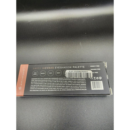 Dose of Colors Sassy Siennas Eyeshadow Palette 5  Warm Peachy-Neutral Tones