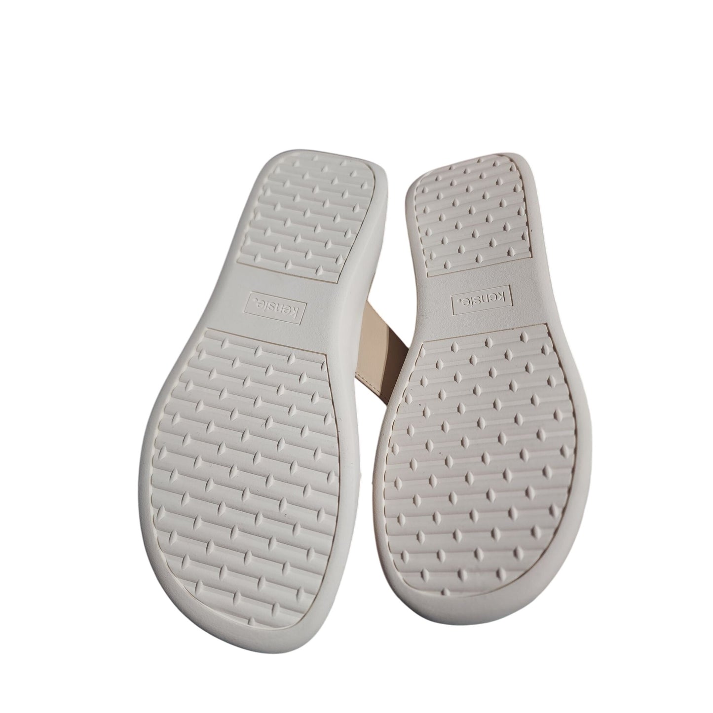 Kensie Women's Nude Jipsy Sandals Size 11 With Arch Support & Adjustable Strap