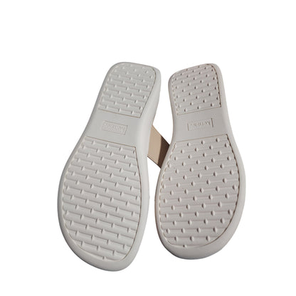Kensie Women's Nude Jipsy Sandals Size 11 With Arch Support & Adjustable Strap