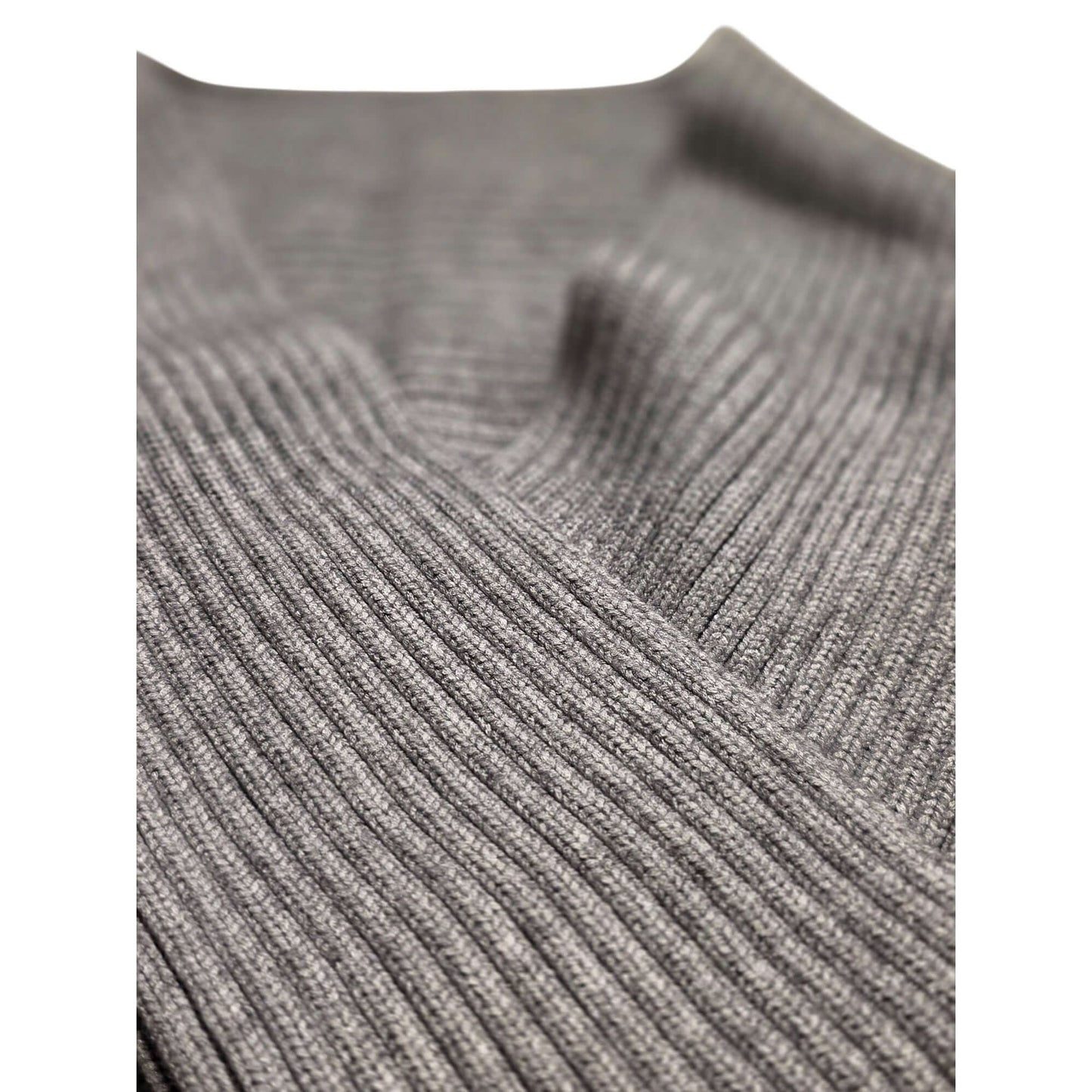 Ribbed Knit Winter Set With Faux Fur Pom Beanie & Scarf In Ivory or Gray