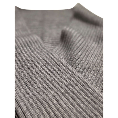 Ribbed Knit Winter Set With Faux Fur Pom Beanie & Scarf In Ivory or Gray
