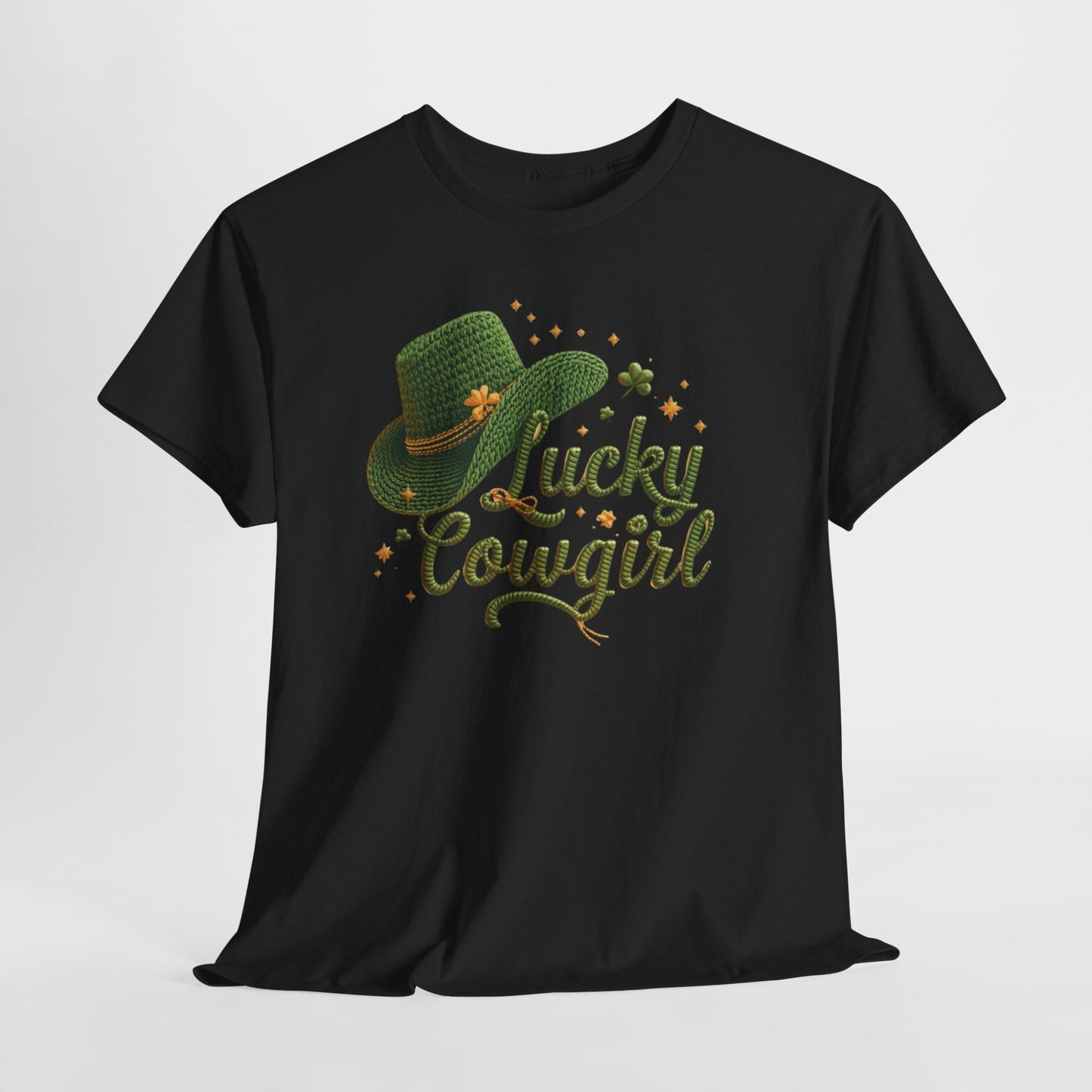 Lucky Cowgirl Western Graphic Tee – Women’s Country Rodeo Boutique Shirt
