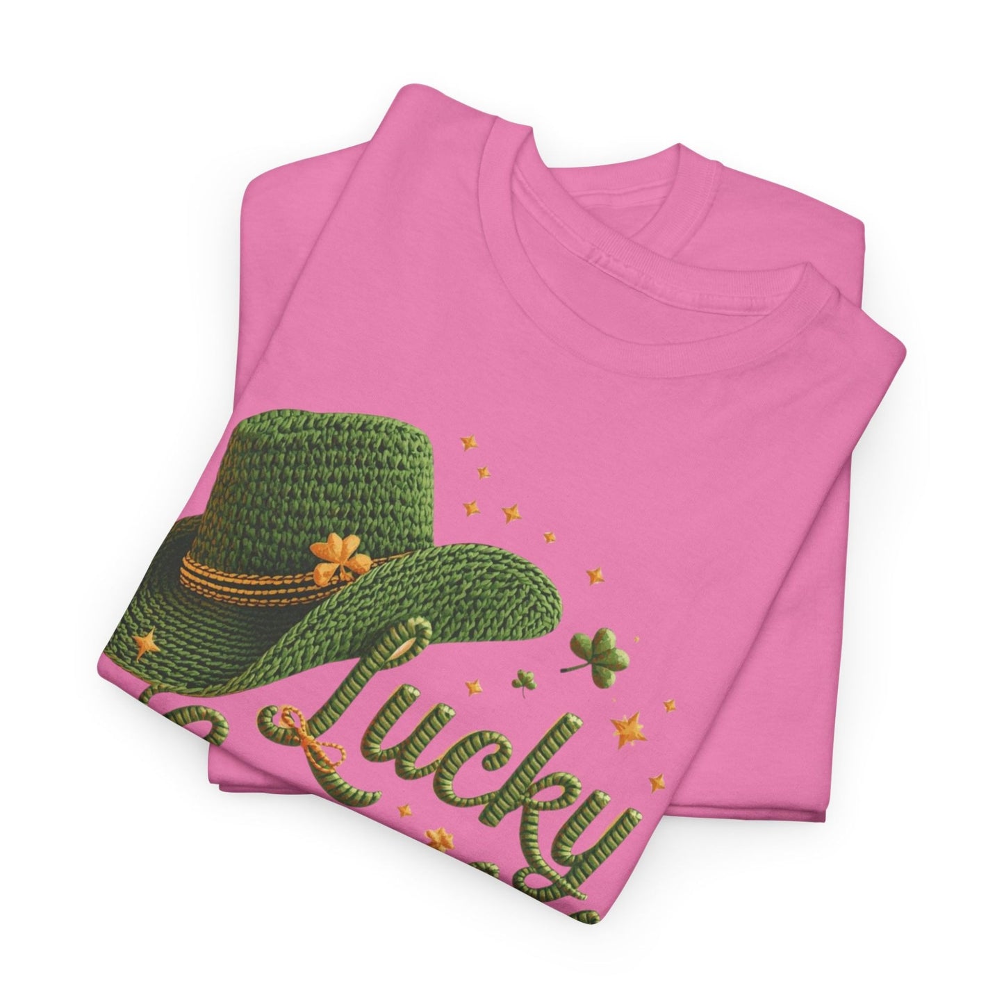 Lucky Cowgirl Western Graphic Tee – Women’s Country Rodeo Boutique Shirt