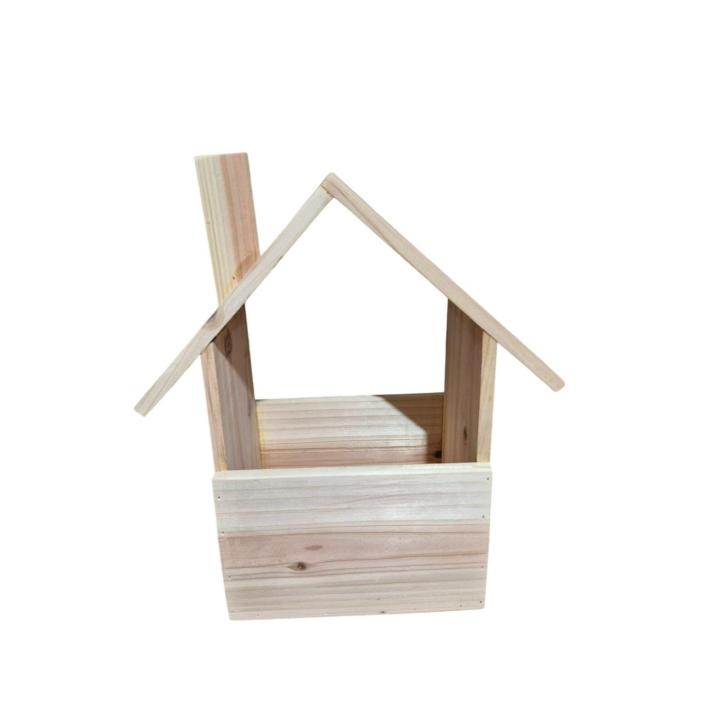 Handmade Cedar Planter Box | Rustic Bird Feeder | Hanging Wooden Garden Decor | Cedar Flower Box | Porch Plant Holder | Mother's Day Gift |