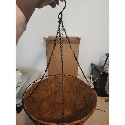 Grower Hanging Baskets with AquaSav Smart Coco Liner, 16”