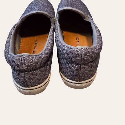 Comfortable Woven Walking Knit Slip On Shoes Heather Grey Bernie Mev Verona EU39/US8.5