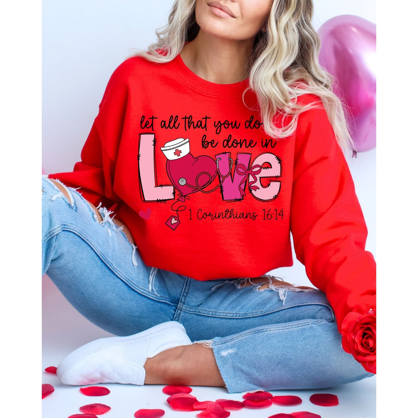Christian Love Shirt Let All You Do Be Love