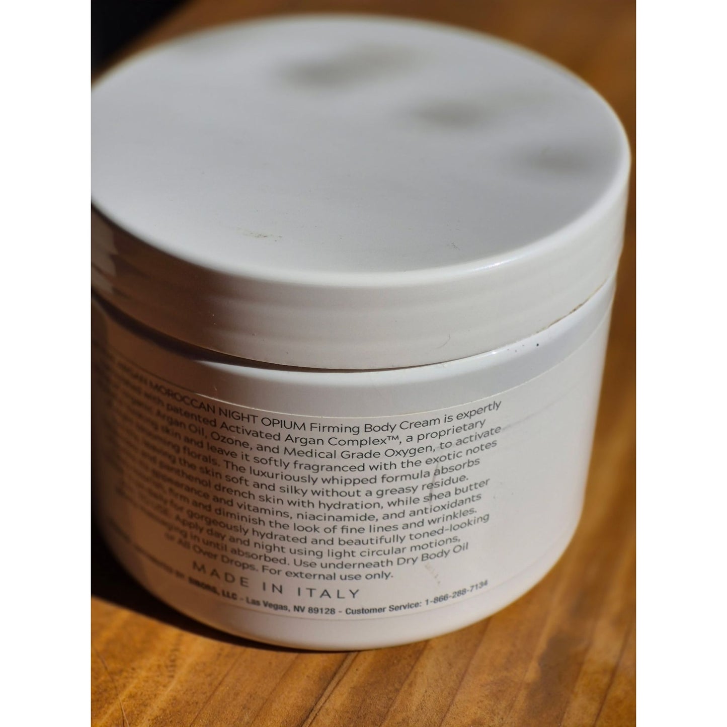 Active Argan Moroccan Night Opium Firming Body Cream Activated Argan Complex