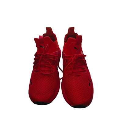 Puma Softride Enzo Evo Mens Running Shoes Red Size 10.5 Lightweight Breathable Lace-Up Athletic Sneakers